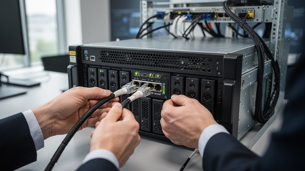 Capacidade e rede definem o storage