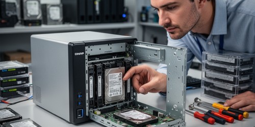 Storage NAS QNAP com RAID: entenda sobre capacidade livre e proteção