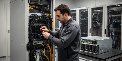 Como estruturar backup isolado com storage Infortrend