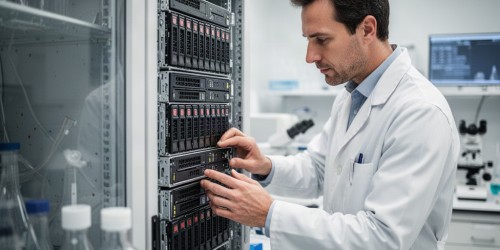 Como criar uma segunda cópia do acervo de patologia digital?