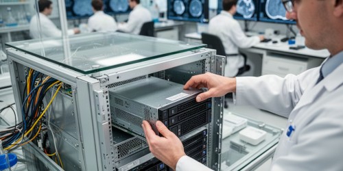Como armazenar datasets WSI usados em inteligência artificial?