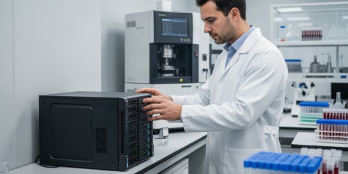 Servidor de arquivos para projetos de bioinformática e laboratório