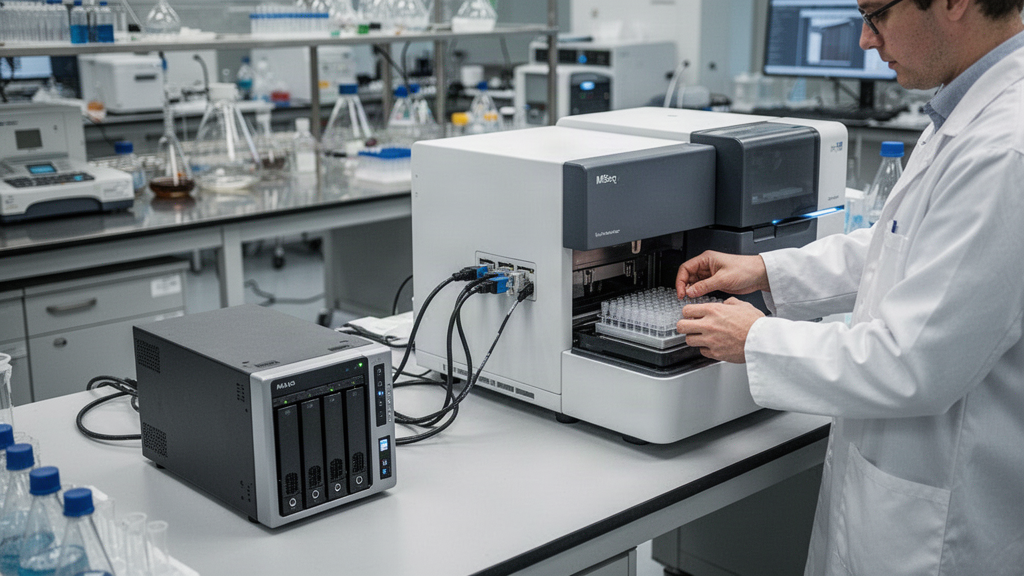O papel do NAS no fluxo de dados do MiSeq