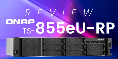 [Review] TS-855eU-RP da Qnap: análise sobre o storage server 8 baias