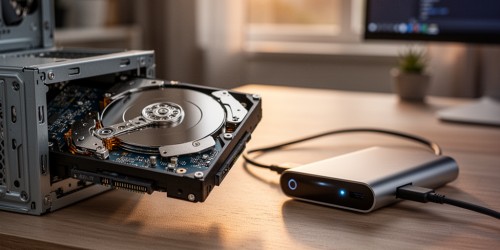 Como fazer backup de um HD interno do computador?