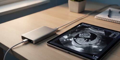 Como fazer backup das imagens dos exames de Ultrasom?