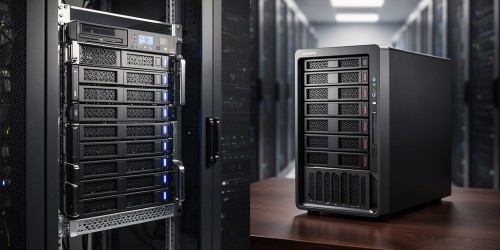 Qnap 8 baias rackmount ou desktop: Qual escolher?