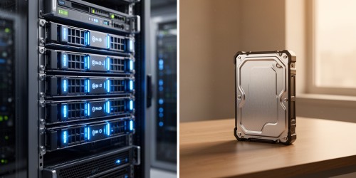 Qual a diferença de arranjo RAID e backup?
