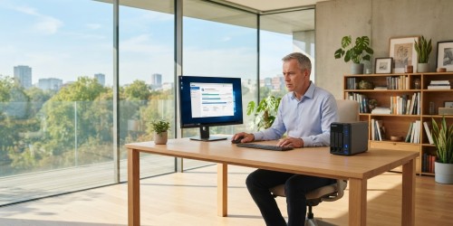 Backup e recuperação de dados de um NAS híbrido
