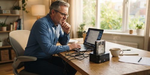 Quais são os problemas de usar um dock station para HDD?