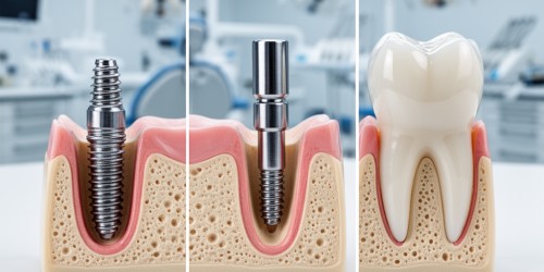 Diferença Entre Implante, Pino e Coroa Dentária