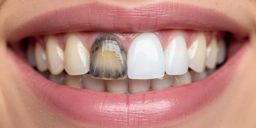 Clareamento Dental em Dente Escurecido