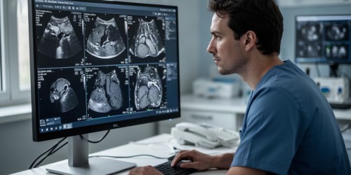 Como fazer backup das imagens de exames de ecocardiograma?