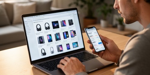 Por que comparar preços antes de comprar eletrônicos online?