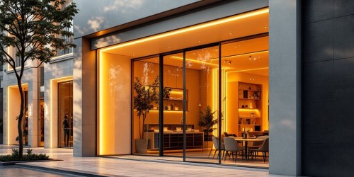 Como a fachada em lona fortalece a identidade visual da empresa
