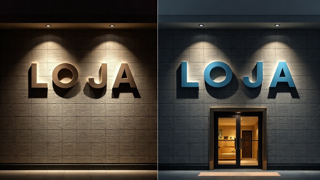 Como decidir entre letra caixa com ou sem LED para o seu endereço