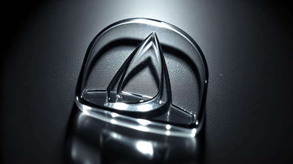 Estilos e variações de logo em acrílico