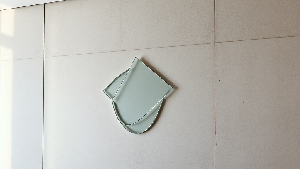 Estilos e modelos de logotipo em acrílico para interiores