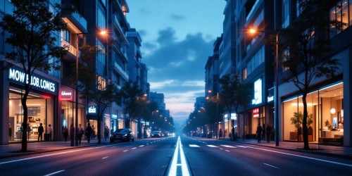 Letreiro luminoso como diferencial para empresas à noite