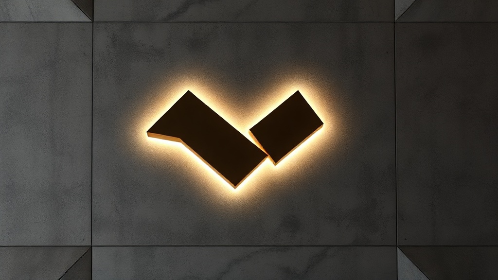 Por que o logotipo em relevo com luz muda o jogo da sua marca