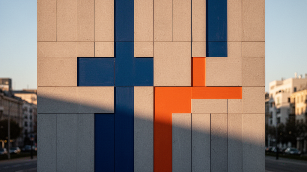 Uso estratégico de cores para gerar contraste e atrair olhares