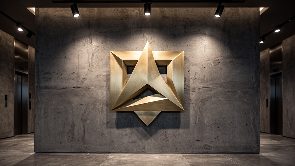 O impacto do logotipo em relevo na percepção do seu espaço comercial