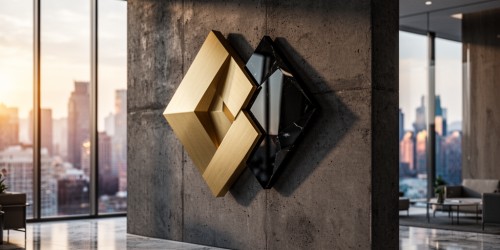 Logotipo 3D para parede e o impacto visual nas empresas