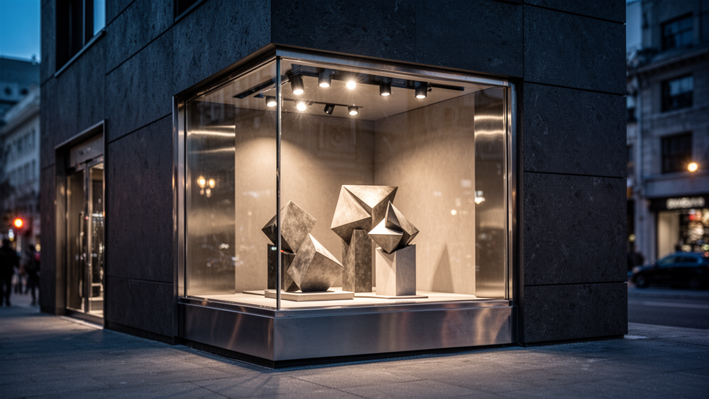 Materiais e tecnologias que ajudam a destacar sua vitrine