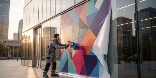 Fachada adesivada como solução moderna de comunicação visual