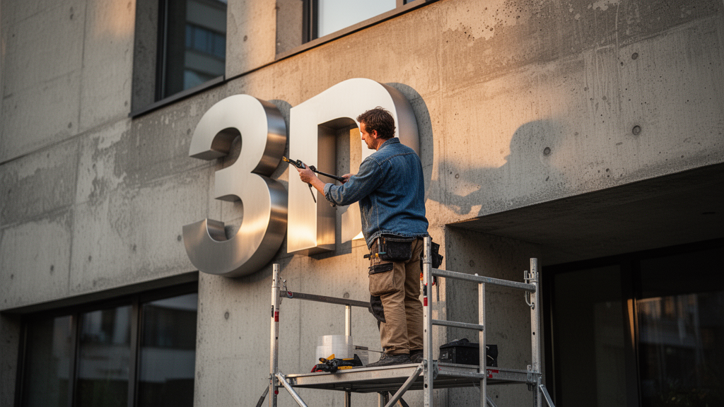 A evolução da letra caixa em 3D na identidade das fachadas
