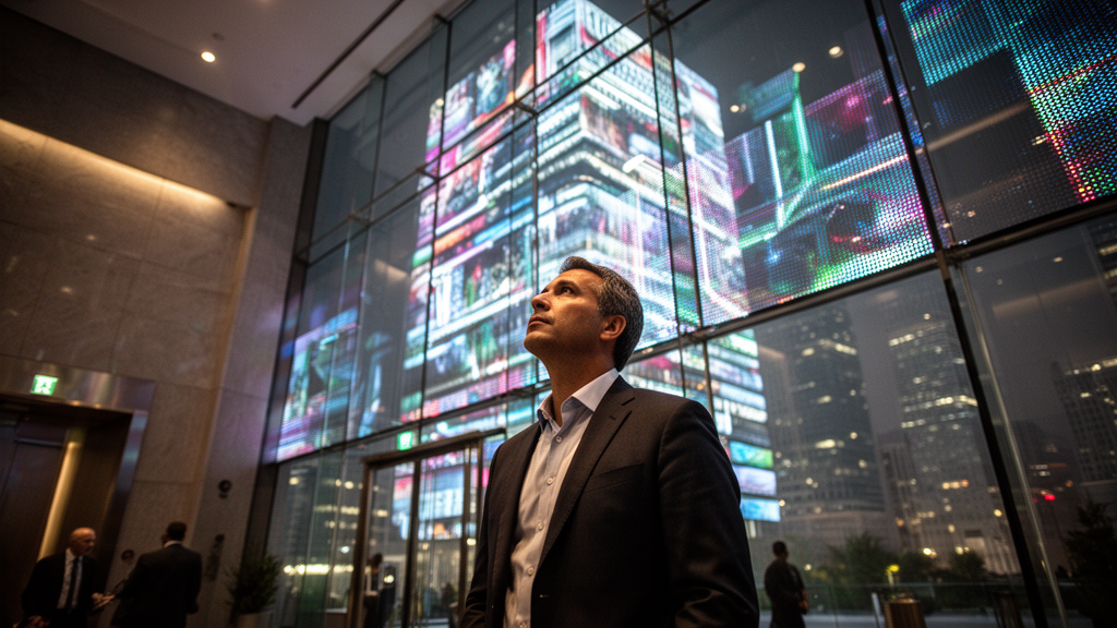 Por que a fachada de LED chama tanta atenção