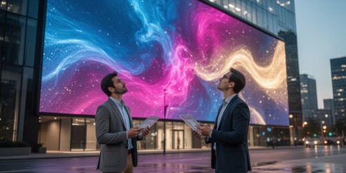 Como definir o tamanho ideal da fachada de LED