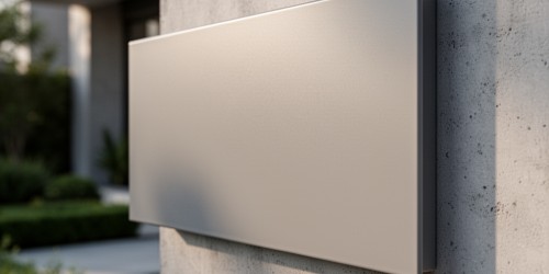 Placas de identificação em PVC para condomínios