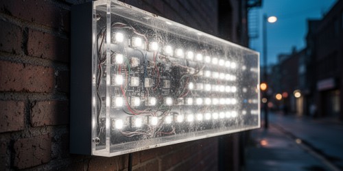 Quanto tempo dura um luminoso para fachada