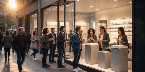 Óticas aumentam o fluxo de clientes com letreiros