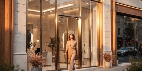 Salões de beleza conquistam clientes pela fachada