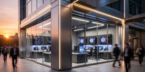 Lojas de informática renovam a fachada para vender mais