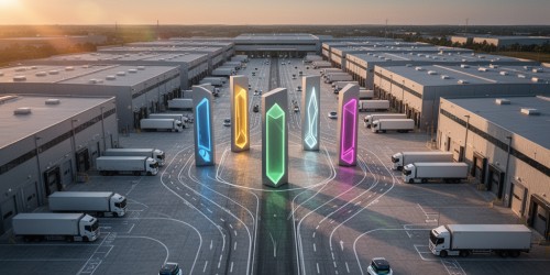 Empresas de logística facilitam a localização com letreiros