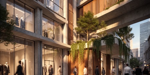 O papel da arquitetura nas fachadas comerciais