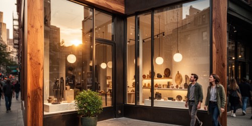 Como uma fachada influencia o marketing local