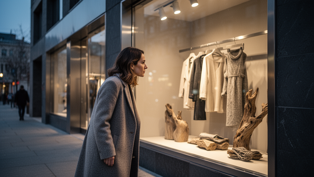 Como a vitrine influencia a decisão de entrar ou não