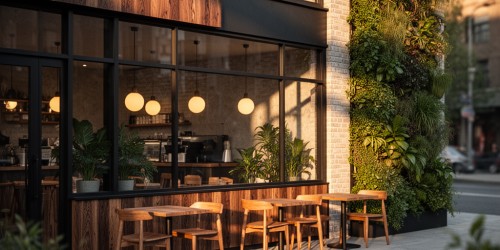 Dicas para valorizar a fachada de uma cafeteria
