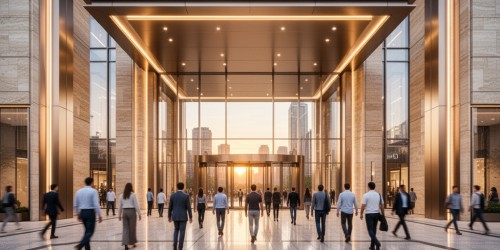Centros comerciais valorizam seus acessos principais