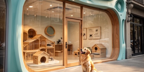 Pet shops fortalecem a marca com fachadas criativas