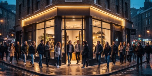 Negócios de esquina conquistam mais clientes com LED