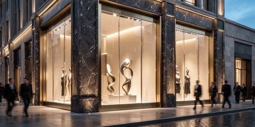Marcas de luxo utilizam fachadas como diferencial competitivo