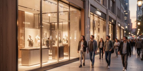 Fachadas comerciais que atraem mais clientes na rua