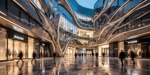 Shopping centers investem em fachadas de alto impacto