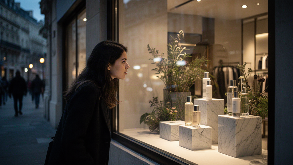 Como a vitrine se transforma em convite para experimentar