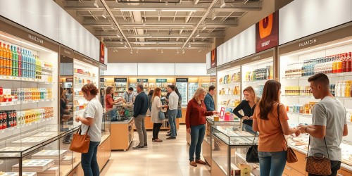 Como displays e expositores influenciam a decisão de compra no ponto de venda
